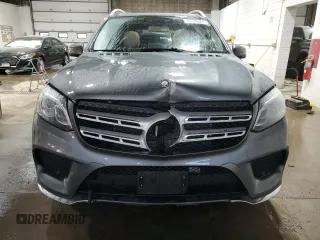 2017 Mercedes-Benz GLS 550 with VIN 4JGDF7DE6HA840543, listed as a Copart auction lot 38720824 with 53,722 mi miles and . Bid and sale history available at DreamBid. Image 5.