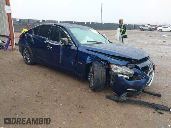 2018 Infiniti Q50 Red Sport 400 с VIN JN1FV7AP7JM460012, выставлен на аукционе IAAI как лот 41459205 с пробегом 83 618 миль миль и . История ставок и продаж доступна на DreamBid. Изображение 1.