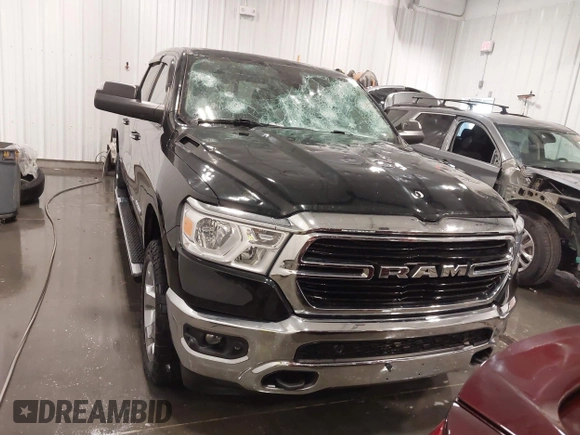 2019 Ram 1500 Big Horn с VIN 1C6SRFFT3KN625461, выставлен на аукционе IAAI как лот 42178932 с пробегом 45 749 миль миль и . История ставок и продаж доступна на DreamBid. Изображение 13.