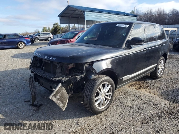 2015 Land Rover Range Rover with VIN SALGR2VF5FA206049, listed as a Copart auction lot 43665035 with 0 mi miles and Clean Title. Bid and sale history available at carsss.com. Image 1.
