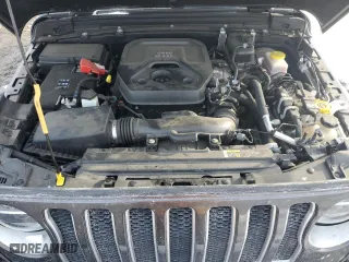 2020 Jeep Wrangler Unlimited Sahara with VIN 1C4HJXEN4LW224564, listed as a Copart auction lot 88884175 with 54,583 mi miles and Salvage Title. Bid and sale history available at carsss.com. Image 12.