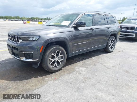 2024 Jeep Grand Cherokee Limited with VIN 1C4RJKBG7R8602211, listed as a IAAI auction lot 42182703 with 14,988 mi miles and . Bid and sale history available at DreamBid. Image 17.