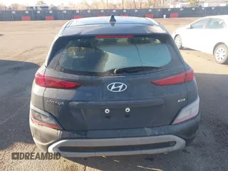 2023 Hyundai Kona SE with VIN KM8K2CAB5PU038729, listed as a IAAI auction lot 40957100 with 28,206 mi miles. Bid and sale history available at carsss.com. Image 16.