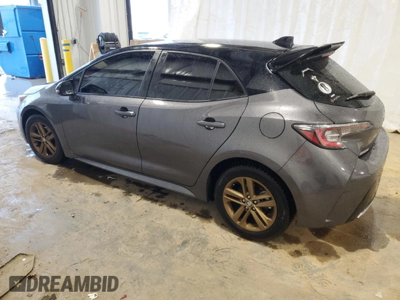 2022 Toyota Corolla Hatchback SE with VIN JTND4MBEXN3153783, listed as a Copart auction lot 73312724 with 48,570 mi miles and Salvage Title. Bid and sale history available at carsss.com. Image 2.