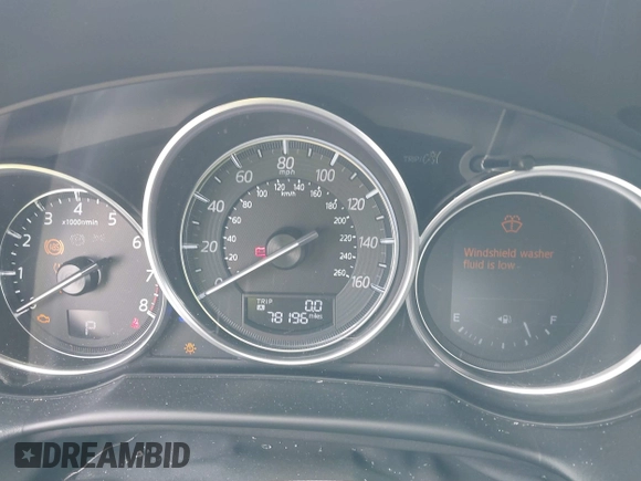 2016 Mazda CX-5 Grand Touring with VIN JM3KE4DY0G0629924, listed as a IAAI auction lot 41878154 with 78,196 mi miles. Bid and sale history available at carsss.com. Image 7.