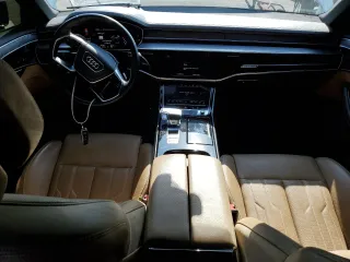 2021 Audi A8 with VIN WAU8DAF87MN021735, listed as a Copart auction lot 58211673 with 22,497 mi miles. Bid and sale history available at carsss.com. Image 8.