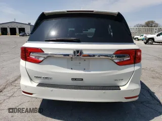2019 Honda Odyssey Elite with VIN 5FNRL6H94KB067337, listed as a Copart auction lot 52540835 with 69,727 mi miles and Salvage Title. Bid and sale history available at DreamBid. Image 6.