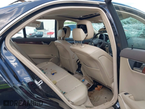 2009 Mercedes-Benz C 300 Sport with VIN WDDGF54X69R054886, listed as a IAAI auction lot 42541090 with 189,020 mi miles and . Bid and sale history available at DreamBid. Image 8.