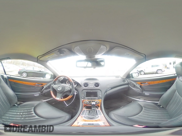 2009 Mercedes-Benz SL 550 with VIN WDBSK71F29F152210, listed as a Copart auction lot 44854165 with 69,777 mi miles and Salvage title. Bid and sale history available at DreamBid. Image 13.
