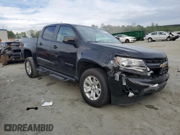 2022 Chevrolet Colorado 2WD LT with VIN 1GCGSCEA3N1103068, listed as a Copart auction lot 55971675 with 48,199 mi miles and Clean title. Bid and sale history available at DreamBid. Image 4.