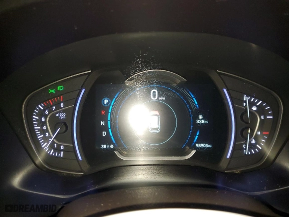 2019 Hyundai Santa Fe Limited with VIN 5NMS53AA4KH073040, listed as a Copart auction lot 41859855 with 98,904 mi miles and Salvage Title. Bid and sale history available at carsss.com. Image 9.
