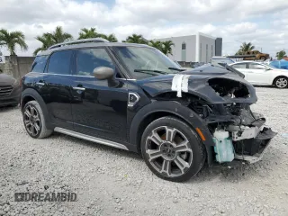 2022 MINI Countryman Cooper S with VIN WMZ53BR07N3P17772, listed as a Copart auction lot 53983525 with Not provided miles and Salvage title. Bid and sale history available at DreamBid. Image 4.