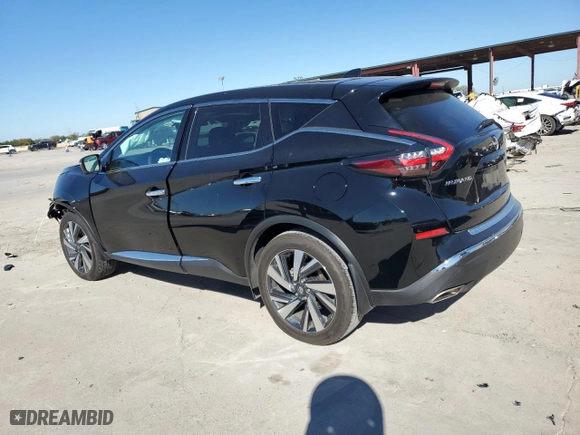 2024 Nissan Murano SL with VIN 5N1AZ2CJ0RC113044, listed as a Copart auction lot 80896484 with 14,502 mi miles and Salvage Title. Bid and sale history available at carsss.com. Image 2.