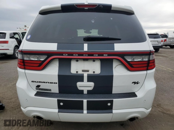 2018 Dodge Durango R/T z VIN 1C4SDJCT0JC415313, wystawiony jako Copart lot #52485715 z przebiegiem 63 518 mil mil oraz Szkoda całkowita • Salvage title. Historia ofert i sprzedaży dostępna na DreamBid. Obrazek 6.