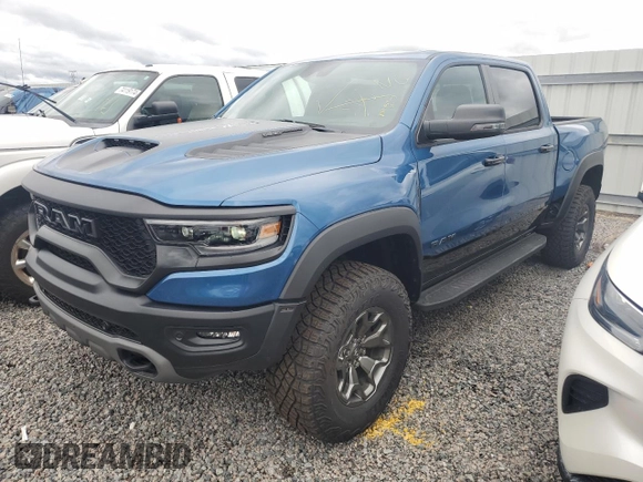 2024 Ram 1500 TRX with VIN 1C6SRFU90RN187256, listed as a Copart auction lot 73219414 with 8,334 mi miles and Clean Title. Bid and sale history available at carsss.com. Image 1.