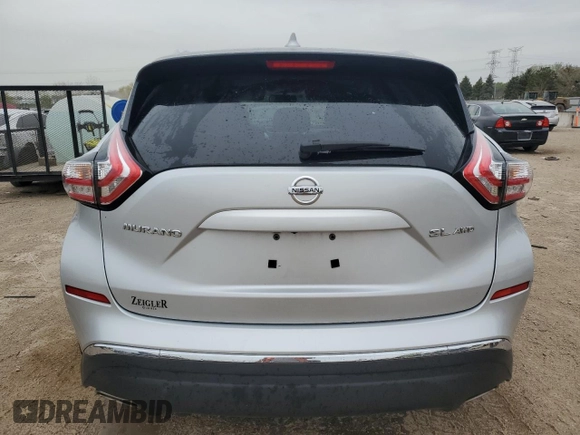 2016 Nissan Murano SL z VIN 5N1AZ2MH3GN150022, wystawiony jako Copart lot #55057025 z przebiegiem 103 327 mil mil oraz Szkoda całkowita • Salvage title. Historia ofert i sprzedaży dostępna na DreamBid. Obrazek 6.