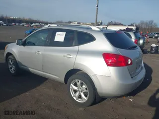 2009 Nissan Rogue SL with VIN JN8AS58V49W191612, listed as a IAAI auction lot 41941215 with 157,125 mi miles. Bid and sale history available at carsss.com. Image 3.