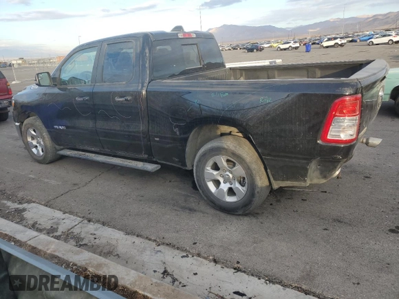 2020 Ram 1500 Big Horn with VIN 1C6RREBT3LN210589, listed as a Copart auction lot 89360805 with 54,807 mi miles and Salvage Title. Bid and sale history available at carsss.com. Image 2.