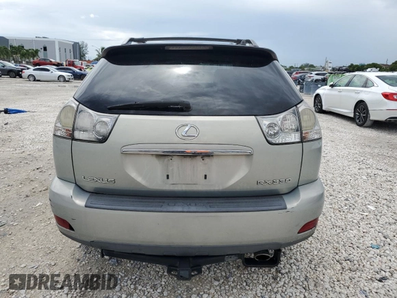 2005 Lexus RX 330 with VIN 2T2GA31U15C024041, listed as a Copart auction lot 65141585 with 236,278 mi miles and Salvage title. Bid and sale history available at DreamBid. Image 6.