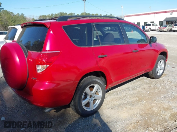 2008 Toyota RAV4 with VIN JTMBK33V585070572, listed as a IAAI auction lot 41779262 with 156,418 mi miles. Bid and sale history available at carsss.com. Image 4.