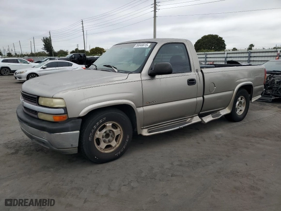 1999 Chevrolet Silverado 1500 with VIN 1GCEC14W2XE177602, listed as a Copart auction lot 88846615 with 168,347 mi miles and Clean Title. Bid and sale history available at carsss.com. Image 1.
