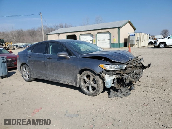 2013 Ford Fusion SE with VIN 3FA6P0HR2DR285224, listed as a Copart auction lot 47570845 with 216,283 mi miles and Salvage Title. Bid and sale history available at DreamBid. Image 4.