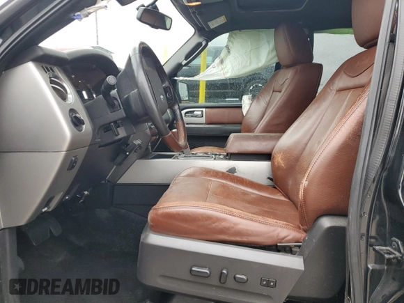 2012 Ford Expedition Max King Ranch with VIN 1FMJK1J5XCEF34365, listed as a Copart auction lot 42457555 with 202,487 mi miles and Non repairable. Bid and sale history available at DreamBid. Image 7.
