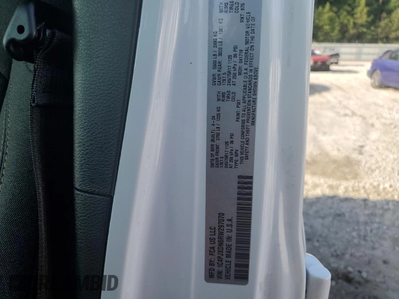 2024 Jeep Wrangler Sport S with VIN 1C4PJXDN6RW297070, listed as a Copart auction lot 56965465 with 21,872 mi miles and Salvage title. Bid and sale history available at DreamBid. Image 13.