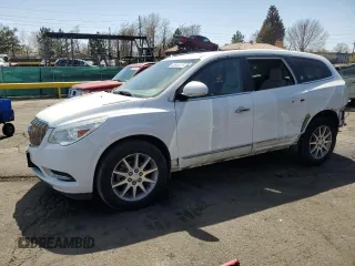 2017 Buick Enclave Leather with VIN 5GAKVBKD8HJ261227, listed as a Copart auction lot 52633475 with 112,685 mi miles and Salvage Title. Bid and sale history available at carsss.com. Image 1.