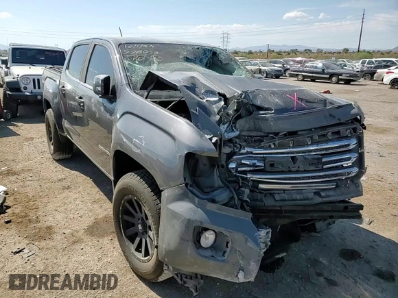 2017 GMC Canyon 2WD SLE with VIN 1GTG5CEN2H1270455, listed as a Copart auction lot 74399904 with 0 mi miles and Salvage Title. Bid and sale history available at carsss.com. Image 11.