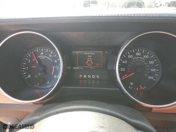 2020 Ford Mustang EcoBoost with VIN 1FA6P8TH0L5141752, listed as a Copart auction lot 46543045 with 82,252 mi miles and Salvage Title. Bid and sale history available at carsss.com. Image 9.