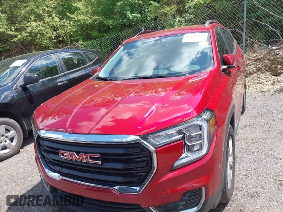 2024 GMC Terrain SLE with VIN 3GKALMEG5RL152370, listed as a IAAI auction lot 42126670 with 14,414 mi miles and . Bid and sale history available at DreamBid. Image 12.