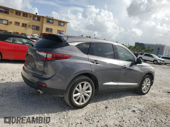 2020 Acura RDX with VIN 5J8TC1H37LL018251, listed as a Copart auction lot 60370665 with 57,599 mi miles and Non repairable. Bid and sale history available at DreamBid. Image 3.