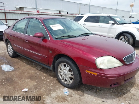 2004 Mercury Sable LS Premium with VIN 1MEFM55S54A612926, listed as a IAAI auction lot 42368153 with 160,061 mi miles and . Bid and sale history available at DreamBid. Image 1.