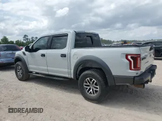 2017 Ford F-150 Raptor with VIN 1FTFW1RG2HFC86389, listed as a Copart auction lot 53883955 with 138,670 mi miles and Salvage Title. Bid and sale history available at carsss.com. Image 2.