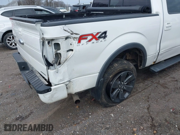 2013 Ford F-150 XL with VIN 1FTFW1EF9DFD14129, listed as a IAAI auction lot 41585143 with 190,047 mi miles. Bid and sale history available at carsss.com. Image 6.
