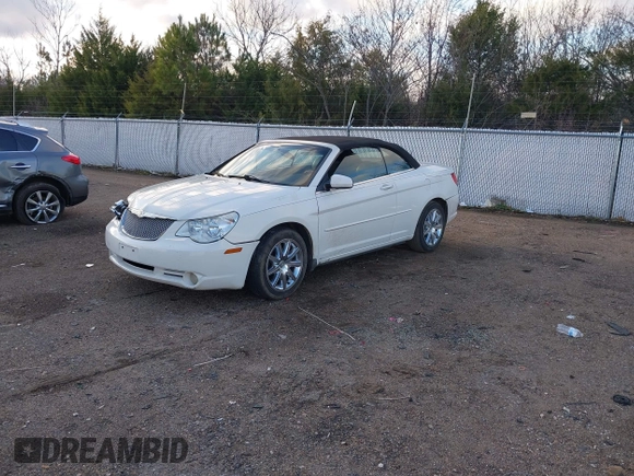 2008 Chrysler Sebring Touring with VIN 1C3LC55R48N294675, listed as a IAAI auction lot 41136142 with 169,654 mi miles and . Bid and sale history available at DreamBid. Image 2.