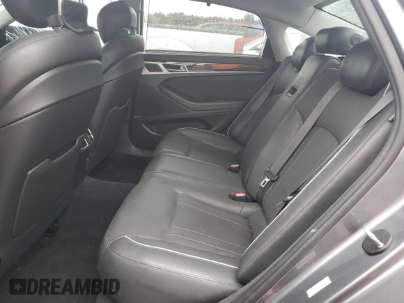 2015 Hyundai Genesis 3.8L with VIN KMHGN4JE8FU017367, listed as a Copart auction lot 72905964 with 107,057 mi miles and Salvage Title. Bid and sale history available at carsss.com. Image 10.