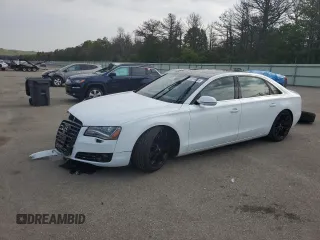 2013 Audi A8 3.0L с VIN WAURGAFD2DN019125, выставлен на аукционе Copart как лот 60959515 с пробегом 76 585 миль миль и Списание • Salvage title. История ставок и продаж доступна на DreamBid. Изображение 1.