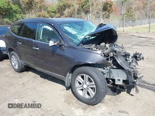 2015 Chevrolet Traverse LT with VIN 1GNKRGKD5FJ138019, listed as a IAAI auction lot 41918331 with Not Provided miles. Bid and sale history available at carsss.com. Image 1.