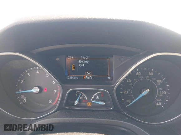 2015 Ford Focus SE с VIN 1FADP3F26FL209022, выставлен на аукционе IAAI как лот 42070713 с пробегом 31 908 миль миль и . История ставок и продаж доступна на DreamBid. Изображение 7.