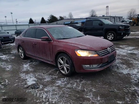 2015 Volkswagen Passat 1.8T SE w/Sunroof & Nav with VIN 1VWBT7A36FC061293, listed as a Copart auction lot 87869685 with 197,532 mi miles and Salvage Title. Bid and sale history available at carsss.com. Image 10.