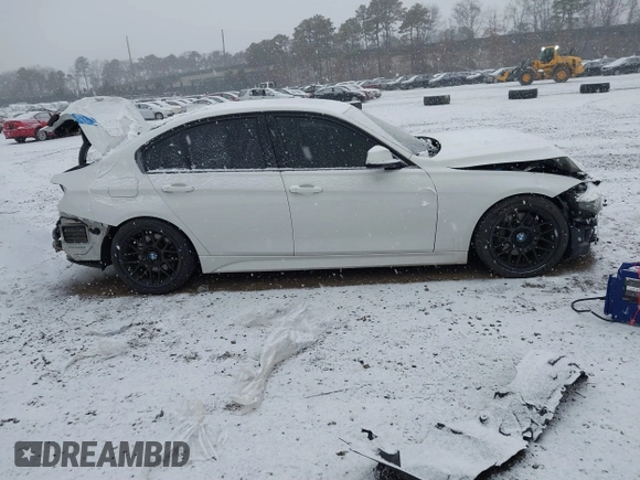 2017 BMW 3 Series 340i xDrive with VIN WBA8B7C56HK704066, listed as a IAAI auction lot 41099518 with 55,539 mi miles. Bid and sale history available at carsss.com. Image 13.