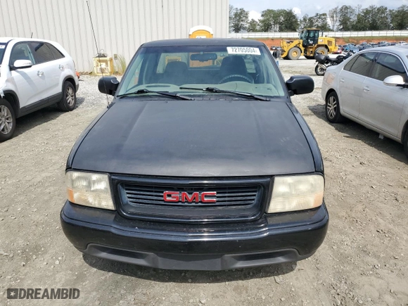 2001 GMC Sonoma SLS w/1SG Pkg with VIN 1GTCS19W918158165, listed as a Copart auction lot 72705004 with 113,121 mi miles and Salvage Title. Bid and sale history available at carsss.com. Image 5.