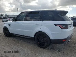 2020 Land Rover Range Rover Sport SE with VIN SALWG2SU9LA882777, listed as a Copart auction lot 61793525 with 80,607 mi miles and Clean title. Bid and sale history available at DreamBid. Image 2.