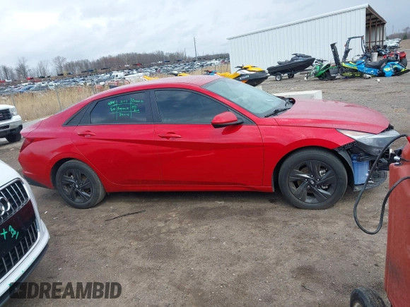 2023 Hyundai Elantra SEL with VIN 5NPLM4AG3PH089225, listed as a IAAI auction lot 41972565 with 28,667 mi miles and . Bid and sale history available at DreamBid. Image 14.