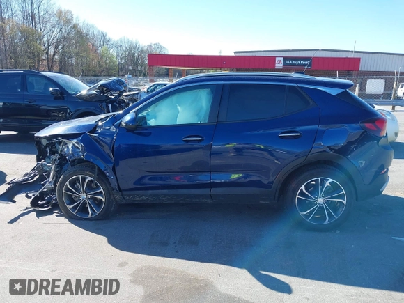 2023 Buick Encore GX Select with VIN KL4MMDS26PB054181, listed as a IAAI auction lot 41857831 with 32,533 mi miles and . Bid and sale history available at DreamBid. Image 14.