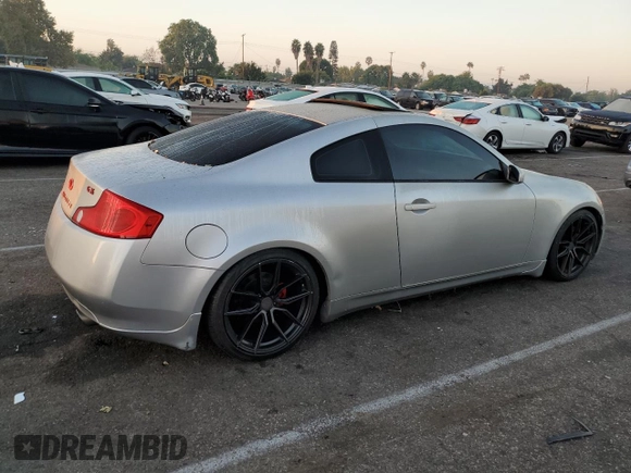 2004 Infiniti G35 Coupe w/Leather with VIN JNKCV54E04M817614, listed as a Copart auction lot 75342944 with 135,164 mi miles and Clean Title. Bid and sale history available at carsss.com. Image 3.