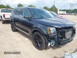 2022 Kia Telluride SX with VIN 5XYP54HC2NG266272, listed as a IAAI auction lot 42499725 with 46,577 mi miles and . Bid and sale history available at DreamBid. Image 1.