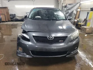2009 Toyota Corolla XRS with VIN 1NXBE40E39Z002498, listed as a Copart auction lot 45046365 with 197,218 mi miles and Salvage Title. Bid and sale history available at carsss.com. Image 5.